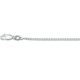 collier gourmette 4-zijdes geslepen 1,8 mm 45cm - 17351