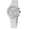 Danish Design horloge wit keramiek chronograaf - 21696