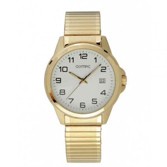 Olympic heren horloge analoog double. - 22461