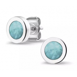 Silver ear studs - 22476