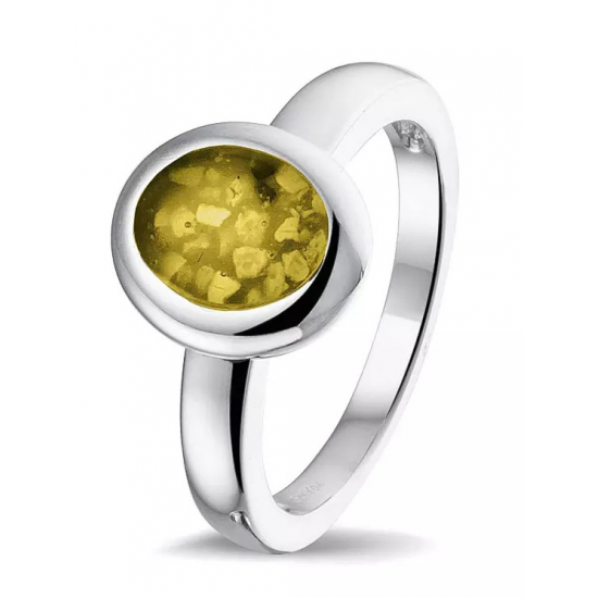 Silver ring Oval - 22484