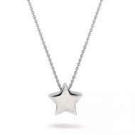 Silver Mini star/chain - 22488