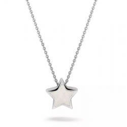 Silver Mini star/chain - 22488