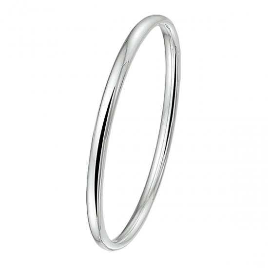 Zilveren  Bangleband 52mm. - 23110