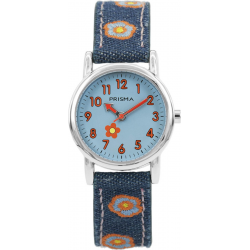 Prisma horloge Kids Denim Blauw - 23563