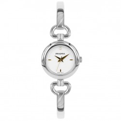 Prisma horloge Dames Solid Edelstaal Zwitsers Uurwerk - 23575