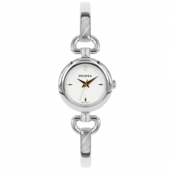 Prisma horloge Dames Solid Edelstaal Zwitsers Uurwerk - 23575