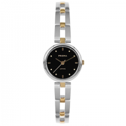 Prisma horloge Dames edelstaal saffierglas 5 ATM - 24863