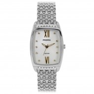 Prisma horloge Dames edelstaal Parelmoer - 24864