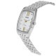 Prisma horloge Dames edelstaal Parelmoer - 24864