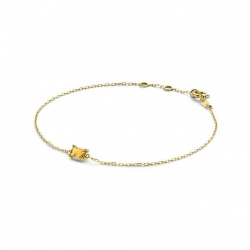 Jackie Medina Citrine bracelet 585 geelgoud - 24939