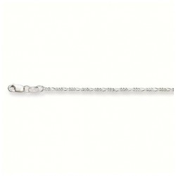 Lengtecollier Figaro 1.5 mm zilver - 24611