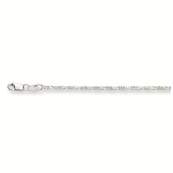 Lengtecollier Figaro 1.5 mm zilver - 24611