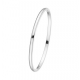 Bangle Ovaal massief zilver 925 - 24723
