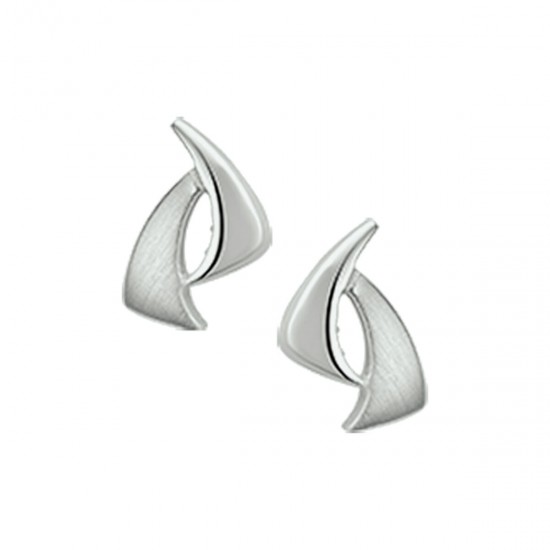Gerhodineerd zilveren oorstekers - 25046