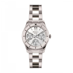 Prisma horloge Dames Milti-Functie Saffier steel - 24861