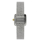Prisma horloge Dolce Square bicolor saffierglas 5 ATM - 24862