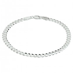 Zilveren gourmet collier - 25005