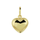 Geelgouden hanger hart. - 21723