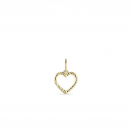 Gisser Gold Pendant hart - 24650