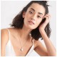 Mother of Pearl T-Bar Necklace M - 24034