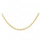 Schakelcollier 925 Gold Plated - 25245