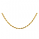 Schakelcollier koord 925 Gold Plated 45cm - 25241