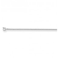 Schakelcollier Vossestaart 3.0mm zilver,925 - 25381