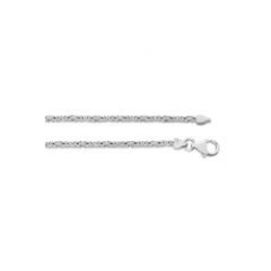 Zilveren Schakelarmband zilver,925 - 25266