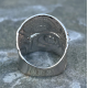 Bewerkte ring van sterling zilver - 25121