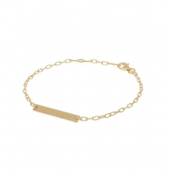 Armband Bar Plaatje 925 GP+ - 25287