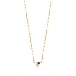 Lapis Star necklace M - 25533