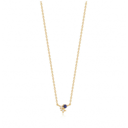 Lapis Star necklace M - 25533