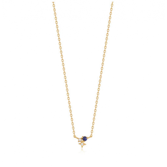 Lapis Star necklace M - 25533