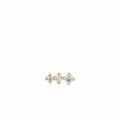 Gold spark.Gr.Barbell Single Ear S - 25154
