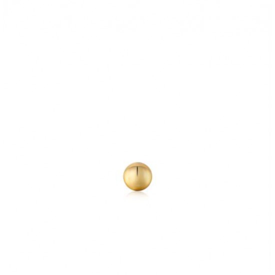 Gold sphere Barbell Single Ear S - 25156