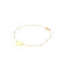 Armband Hart plaatje zilver,925 - 25288