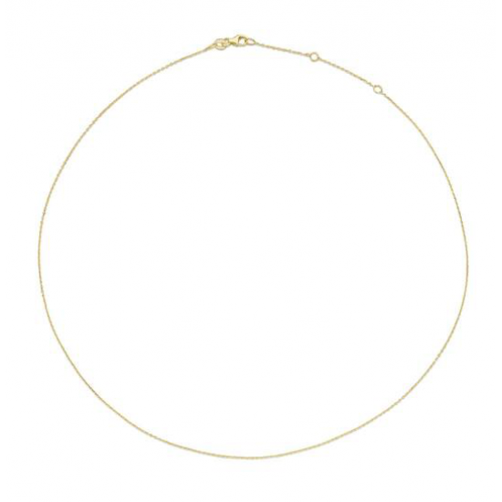 Jackie layer.necklace geelgoud. 40-45cm - 25467