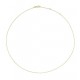 Jackie layer.necklace geelgoud. 40-45cm - 25467