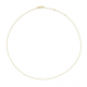 Jackie layer.necklace geelgoud. 40-45cm - 25467