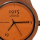 1915 Watch men real leather cognac Teakhout - 25480