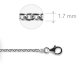 Gisser Jewels Silver Chain - 25600