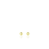 Gisser Jewels Goud op zilveren oorstekers bollletje - 25602