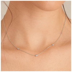 Smooth Twist Chain Necklace M - 25624