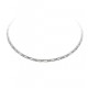 Choker De luxe mat/Glans 925 - 25626