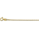 Geelgouden Gourmet collier 42cm - 25673