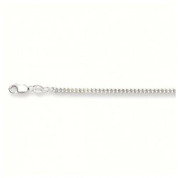 Lengtecollier Gourmet 2,5mm zilver lengte 60cm - 25683