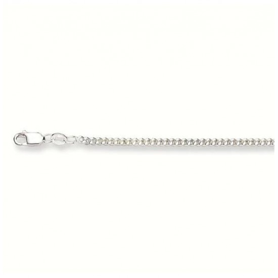 Lengtecollier Gourmet 2,5mm zilver lengte 60cm - 25683