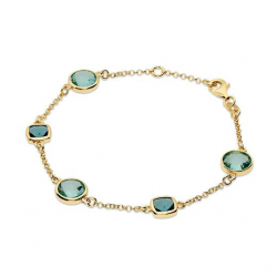 Armband LDN/Swiss Blue ,19 cm GP - 25730