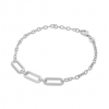 Armband Boxlink Fijn,19 cm RD - 25736